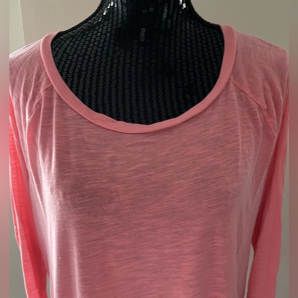PINK V/S Bright Orange Sleep Top Size Large - Picture 2 of 11